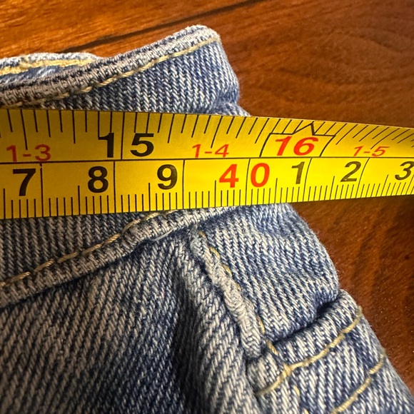 SHEIN Blue Distressed High Rise Jeans - Picture 10 of 12